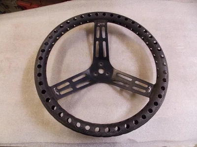 Volante Longacre 52-56867 15" ultraligero sin recubrimiento, perforado Foto 1 de 3