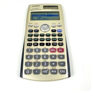 Casio FC-200V Finanzberater Business Taschenrechner getestet funktioniert - Bild 1 von 5