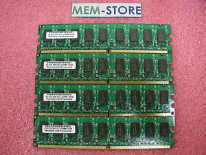 8GB(4x2GB) DDR2-667 PC2-5300 ECC Memory UDIMM IBM System X3250 M2 4190 4191 4194