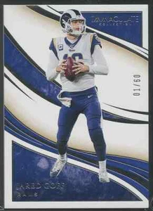 Jared Goff 2020 Panini Immaculate Collection 1/60 - Imagen 1 de 2