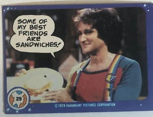 Vintage Mork And Mindy Trading Card #29 1978 Robin Williams - Picture 1 of 2