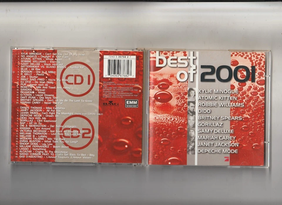 2 CD Best of 2001 - Bild 1 von 1