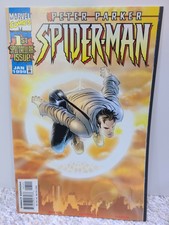 PETER PARKER SPIDER-MAN #1 SUNBURST VARIANT COVER NMT 1ST PRINT MARVEL 1999 NM
