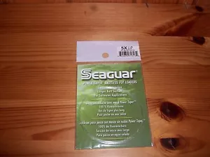 Seaguar Saltwater 9' Power Tapered Fluorocarbon Clear Leader - Tamaño 5X - ¡NUEVO! - Imagen 1 de 2