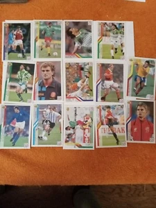 Lote de 14 cartas de la Copa Mundial de Fútbol de la FIFA 1994 Upper Deck. Ex. Estado - Imagen 1 de 6
