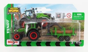MODELLINO TRATTORE STATICO DIECAST FENDT 209 VARIO WITH TRAILER 2022 VERDE 1/64 - Foto 1 di 1