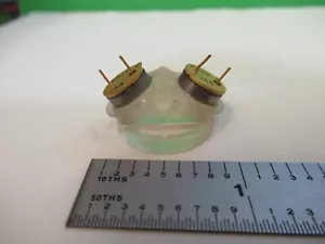 OPTICAL ZERODUR ASSEMBLY with PHOTODIODE RLG LASER OPTICS AS PICTURED &79-A-30 - Picture 1 of 11