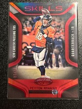 2016 Certified Skills Mirror Red /99 Peyton Manning #7 Denver Broncos 