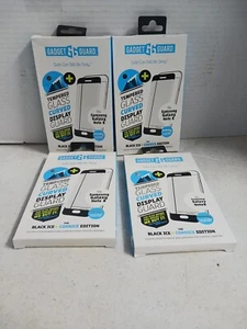 4 Cajas GadgetGuard Negro Hielo + Cristal Cornice Protector de Pantalla Samsung Galaxy S8 - Imagen 1 de 7