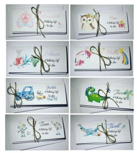 Personalised Surprise Birthday Gift Wallet Boys & Girls Characters Birthday gift - Picture 1 of 16