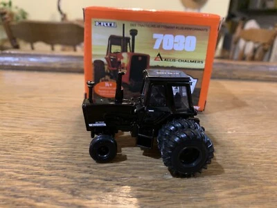 Ertl 1/64 Allis Chalmers 7030 w Rear Duals, 2023 NFTM Black Chase Unit NIB - Image 1 of 2