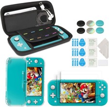 Kit di Accessori per Nintendo Switch Lite + Custodia innoAura Schermi Protettivi