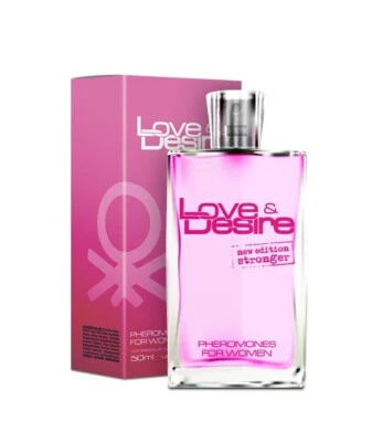 Love & Desire Parfum für Frauen mit 4 stärke Pheromone Sexlockstoff Lust 50 ml