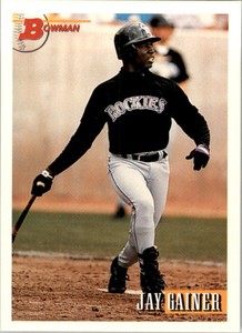 1993 Bowman Baseball #444 Jay Gainer RC