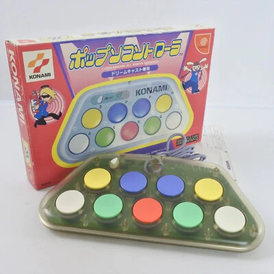 Konami POP'N controller Boxed RU015 Popn controller For Dreamcast 1011 - Image 1 of 4
