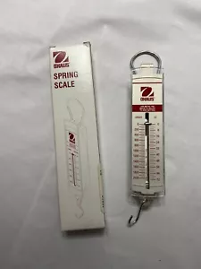 OHAUS Hanging Spring Scale 0-2000 Grams/20 Newtons/ Graduated Every 50 G - Picture 1 of 3
