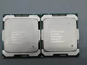 Intel Xeon E5-2620 v4 2.1GHz 8-Core Processor CPU LGA2011 SR2R6 - Matched Pair - Picture 1 of 2
