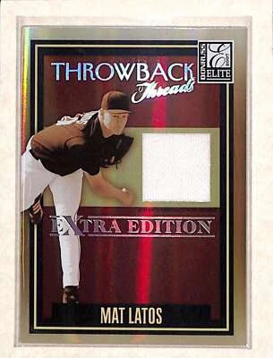 Donruss Elite 2007 #TT-ML Mat Latos/500 Jersey Relic EX Foto 1 de 2