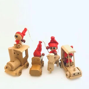 #2865 Giocattoli per Bambini Ornamenti Natalizi 4 X 2,5 - Foto 1 di 7