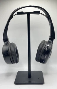 Auriculares estéreo infrarrojos inalámbricos Audiovox para reproductor de DVD de automóvil - negros - Imagen 1 de 6