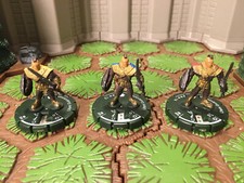 3 Utem Guardsman #4, 5, 6 Unlimited Mage Knight Lot D&D, Pathfinder, RPG