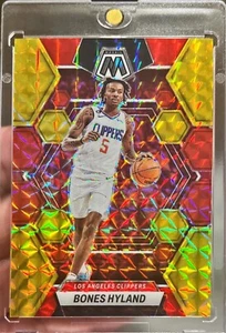 2022-23 Panini Mosaic Bones Hyland Yellow Red Choice Prizm Card /88 #51 - Picture 1 of 1