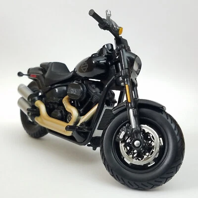 Maisto 2022 Harley Davidson Fat Bob 114 серия 31360/43 1/18 литая 06816 - Изображение 1 из 4