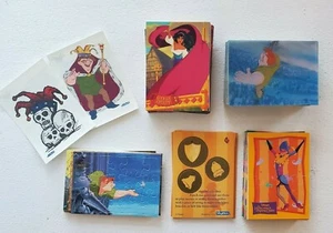 1996 SkyBox Disney's Hunchback of Notre Dame 109 Trading Cards 2 Iron ons - Picture 1 of 8