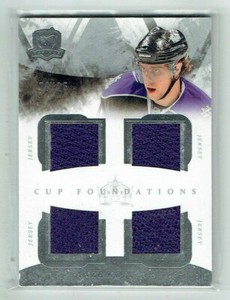 10-11 UD Upper Deck The Cup Foundations  Anze Kopitar  /25  Quad Jerseys