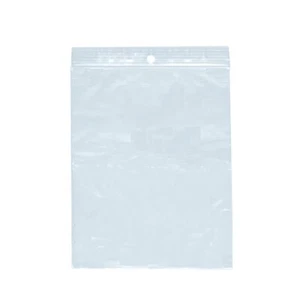 6" X 9" - 4 Mil Reclosable Poly Bags W/ Hang Hole (1000 Per/Case) - Picture 1 of 1