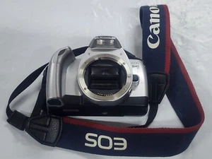 CANON EOS REBEL Ti 35mm FILM CAMERA BODY ONLY w / STRAP, NO LENS A2.11 - Picture 1 of 5