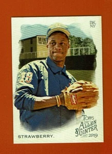 2019 Topps Allen & Ginter Darryl Strawberry SP #379 New York Mets - Picture 1 of 1
