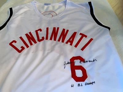 约翰尼·爱德华兹(61 NL 香榭丽舍大街)签名红军背心球衣-保证(阅读详情) — 第 1/4 张图片