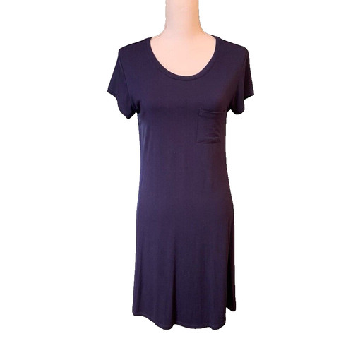 VETEMENTS Abito misto donna piccolo blu cambio minimalista casual contadino cottagecore