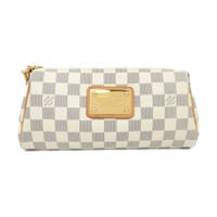 LOUIS VUITTON Eva Chain shoulder crossbody Clutch 2way bag N55214 Damier Azur LV