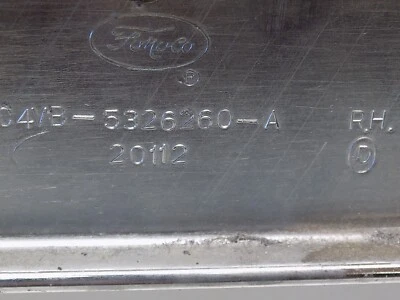Marco de vidrio para puerta Lincoln Continental 1964-1965 Foto 1 de 4