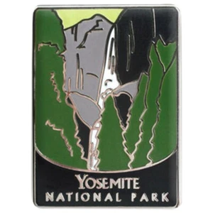 Spilla Parco Nazionale Yosemite - Souvenir California, Serie Ufficiale Viaggiatore - Foto 1 di 2
