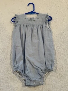 Strasburg Blue Gingham Bubble 2 - Picture 1 of 3