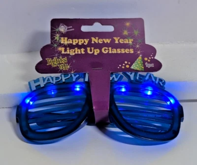 Gafas LED Luces Gafas Brillantes para Fiesta de Año Nuevo Totalmente Nuevas Sin Abrir Foto 1 de 4