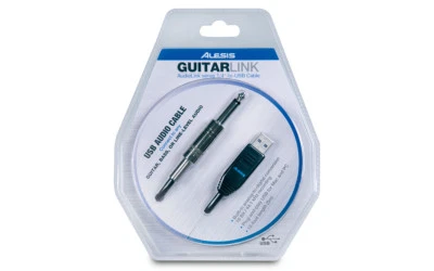 Alesis GuitarLink AudioLink 1/4" to USB Cable Guitar Bass Link Cable - Image 1 of 2