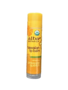 (1) Alba Botanica Refreshing Pineapple Quench Hawaiian Lip Balm Discontinued - Picture 1 of 2