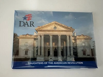 DAR Daughters of the American Revolution Logo Refrigerator Fridge Magnet - NEW - Image 1 of 4