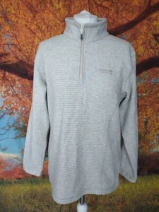 Regatta white grey polyester rayon Sweatshirt. UK women's size 14 - Picture 1 of 9
