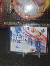 2022-23 Panini Court Kings Basketball CALEB HOUSTAN RC Auto /99 HEIR APPARENT