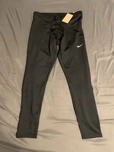 Nike Dri-fit Challenger Running Training Tights/Pants Black Men's XL CZ8830-010 - Picture 1 of 7