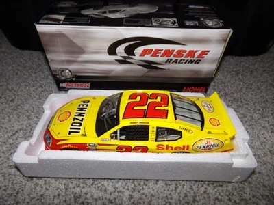 1/24 KURT BUSCH #22 SHELL PENNZOIL AUTOGRAPHED  2011 ACTION NASCAR DIECAST - Image 1 of 4