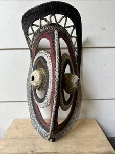 A good older Papua New Guinea Yam Mask - Oceanic Tribal Art - Picture 1 of 8