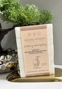Barritas de jabón de leche de cabra pura de infusión natural de Nueva Zelanda 5 perfumadas - Imagen 1 de 2