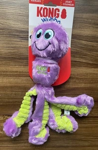 Kong Wubba Oktopus klein LILA für Hunde 9,25 Zoll lang - Bild 1 von 1