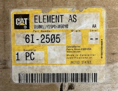 Caterpillar Air Filter 6I-2505 - Image 1 of 2